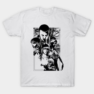 Stand By Will | Black and White T-Shirt